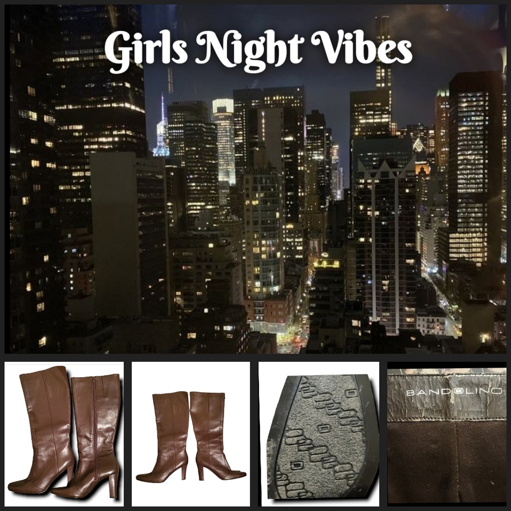 Girls Night Vibes: Bandolino Knee High Boots | Size: